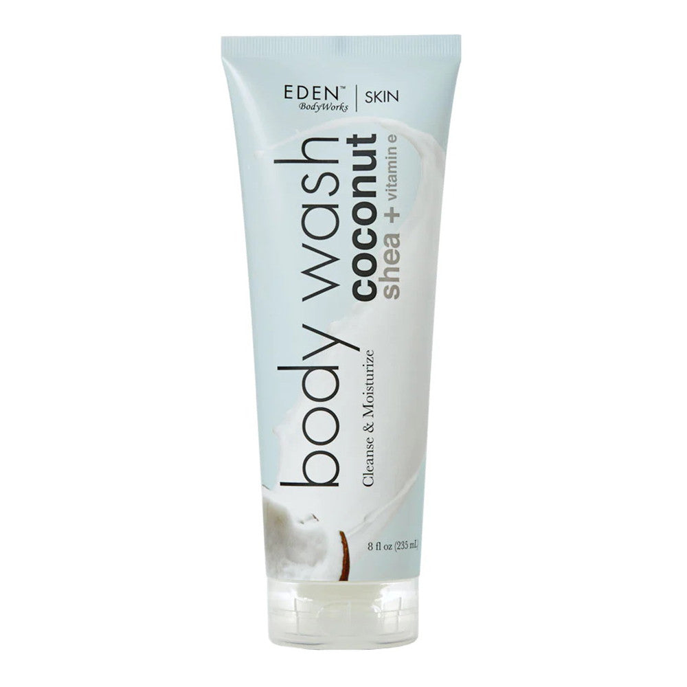 Eden Bodyworks Coconut and Shea Body Wash, 8 Oz